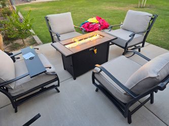 NEW FIREPIT PATIO FURNITURE