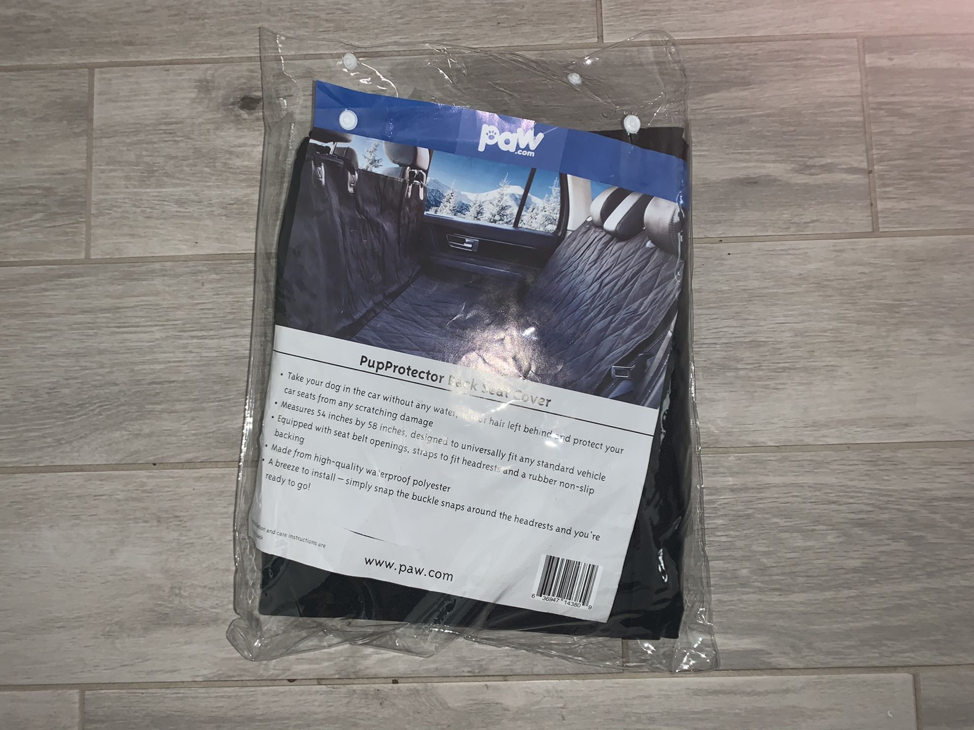 New PupProtector Back Seat Cover Dog / Pet
