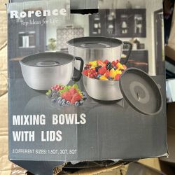 Mixing Bowls With Lids