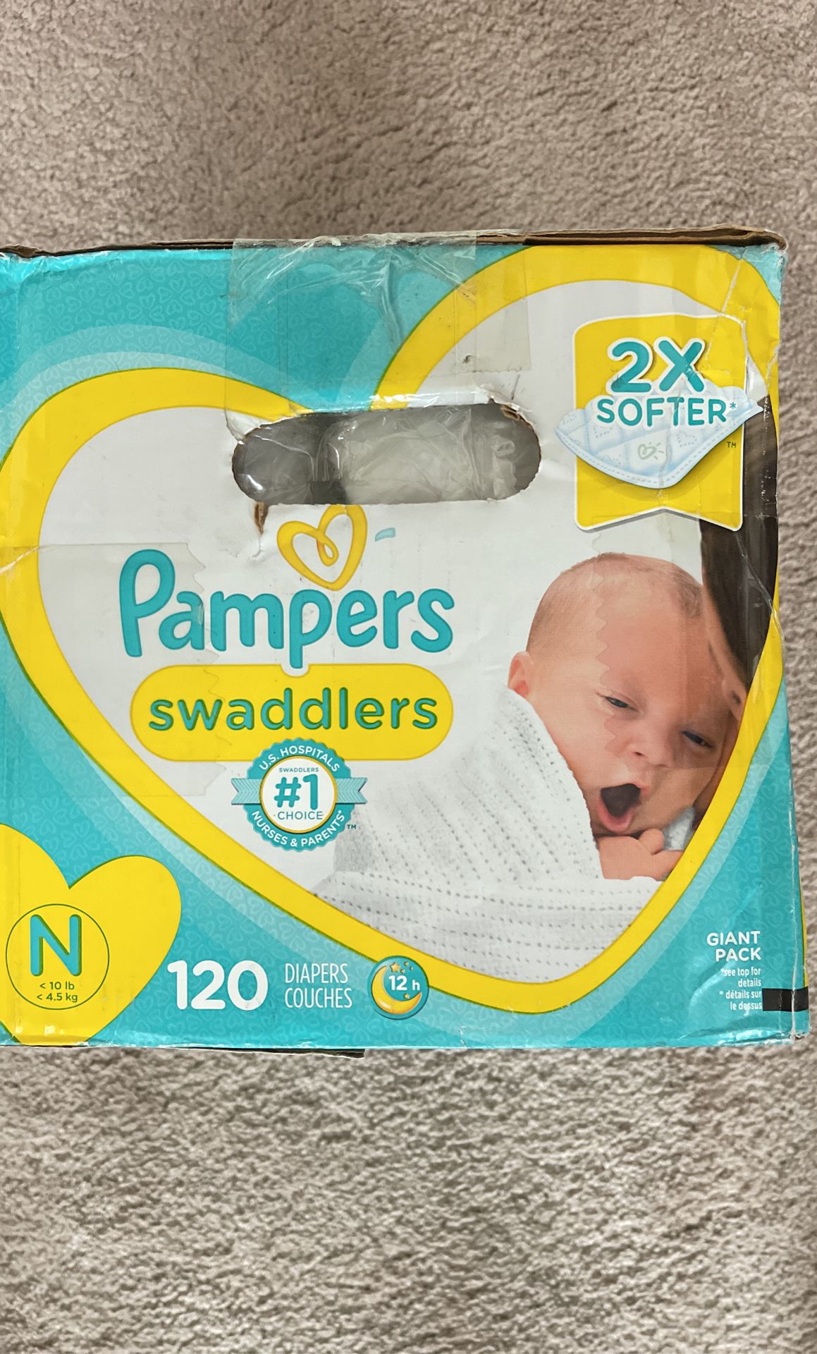 Pampers Swaddled Diapers