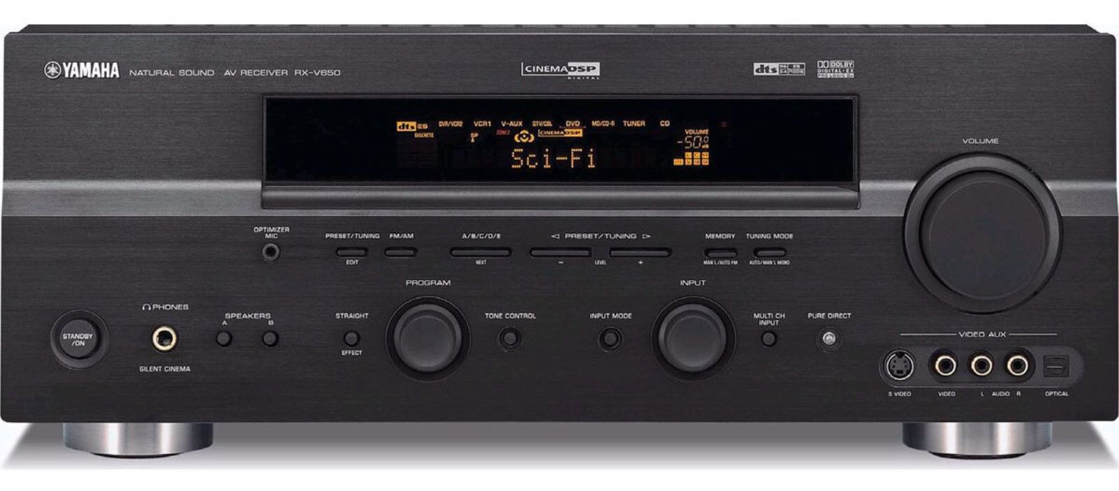 Yamaha RX-V650 Natural Sound AV Receiver