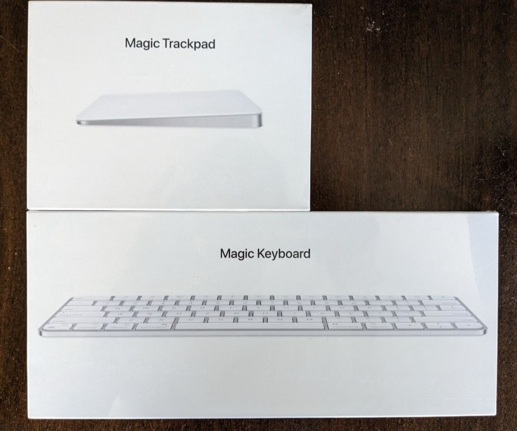 Apple Magic Keyboard And Magic Trackpad