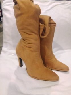 Authentic Italian Knee High Boots