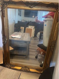 Antique mirror