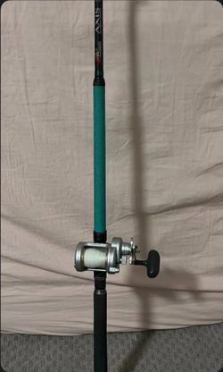 Custom Wrapped Phenix AXIS 7’2 H 25-60LB Rod paired with Daiwa Saltist 30H with 50Lb braid
