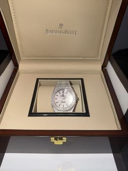 Audemars Piguet Royal Oak (Fully Iced Out) – With Display Box