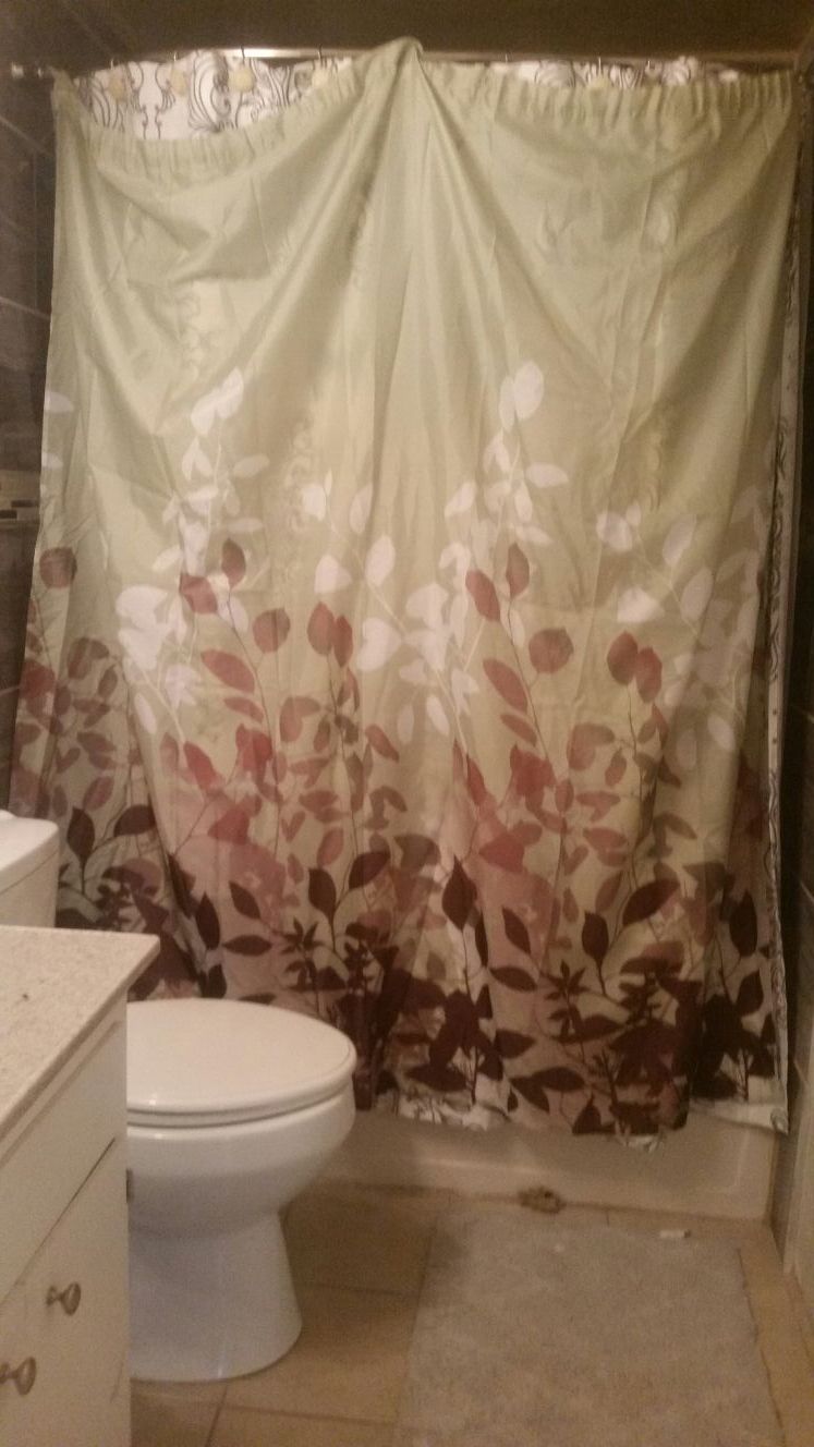 Shower curtain use couple times