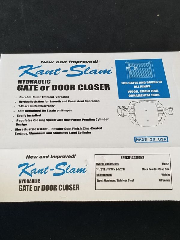 Hydraulic Gate Door Closer Kantslam For Sale In North Las Vegas Nv Offerup