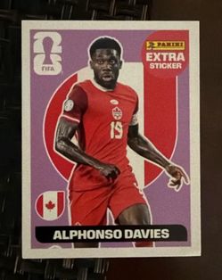Rare extra Davies sticker album panini 2026