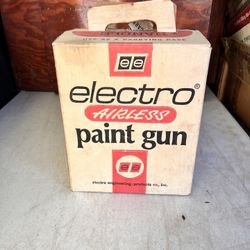 BRAND NEW VINTAGE ELECTRO AIRLESS PAIINT SPRAY GUN 