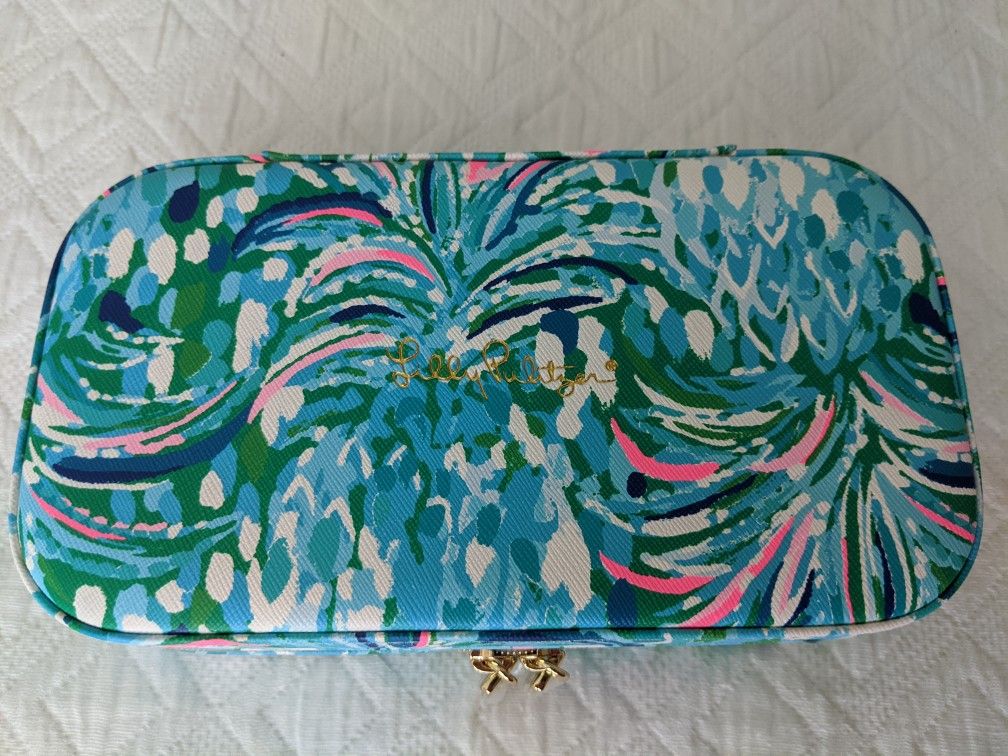 NWT Lilly Pulitzer Travel Jewelry Box