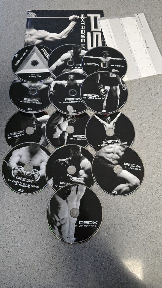 Collection Of Workout DVDs