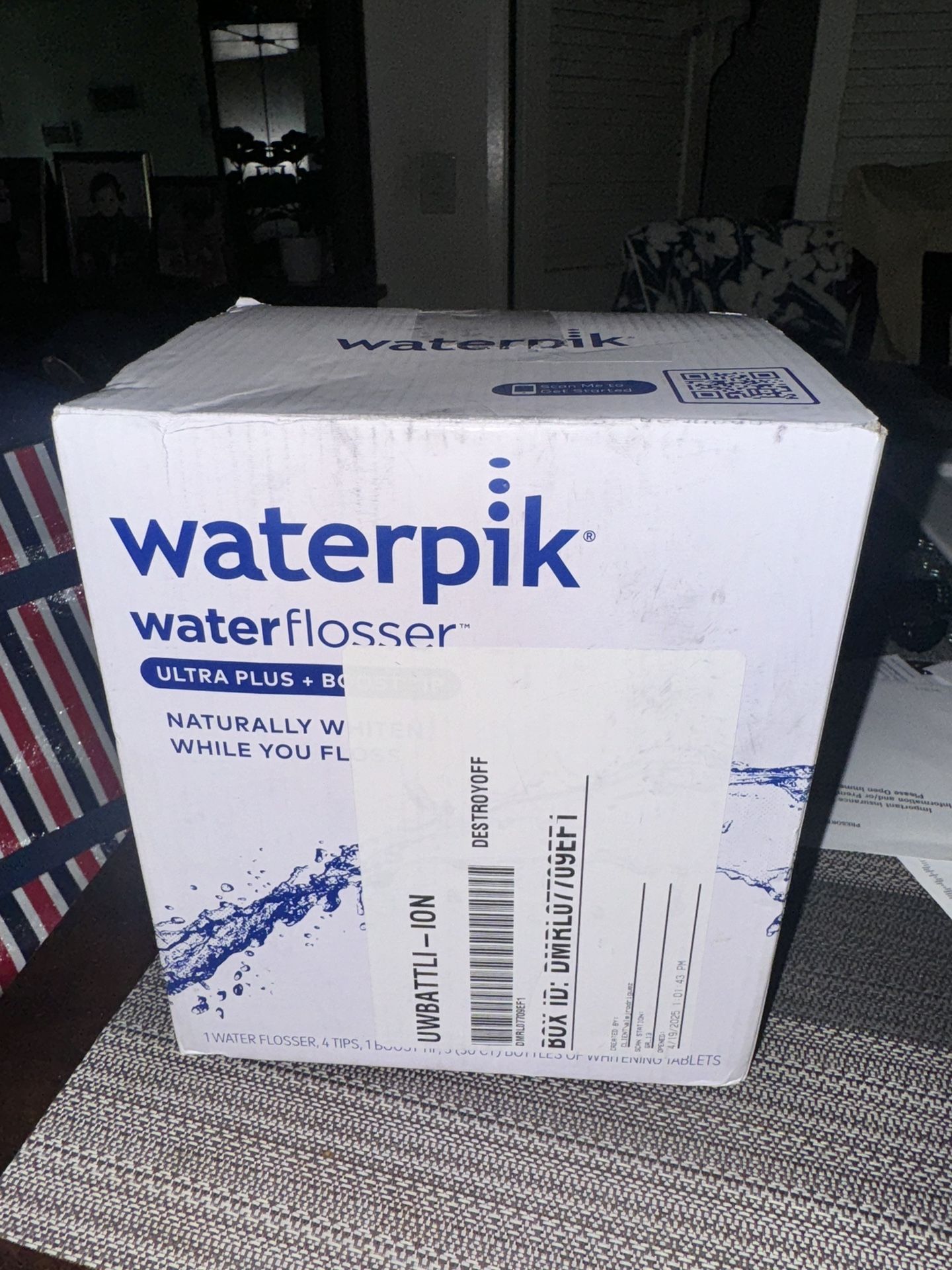 Waterpik Water Flosser + Boost Tip