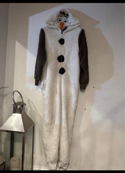 Disney Frozen Olaf Onesie Costume large adult