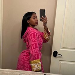 Versace Women's Pink Robe