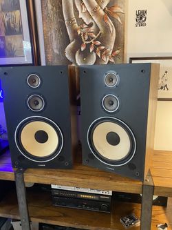 Raw, Retro & Ready to Rock: Fisher DS-177 Speakers – $69