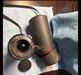 Nikon NIKKOR Nikkor 75-200mm f/4.5 zoom telephoto lens Nikon F 55mm Case