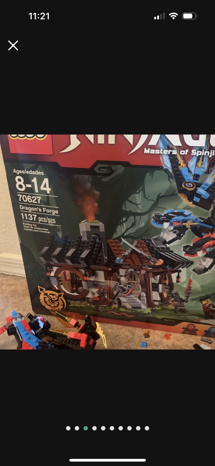 LEGO Ninjago Dragon's Forge 70627 