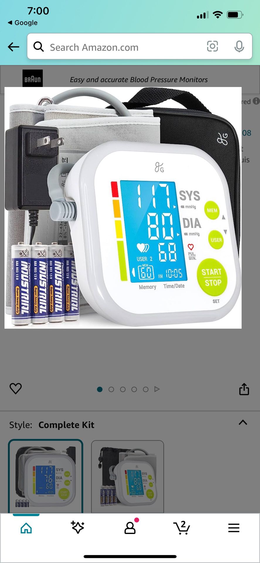   Blood Pressure Monitor 