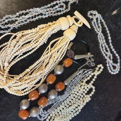 Vintage Lot If Jewelry Some Sterling Stone And More 