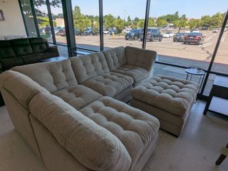 Belmont Sand Sectional Sofa
