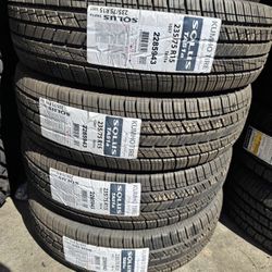 235/75/15 Kumho Ta51 4 New Tires Installed And Balanced