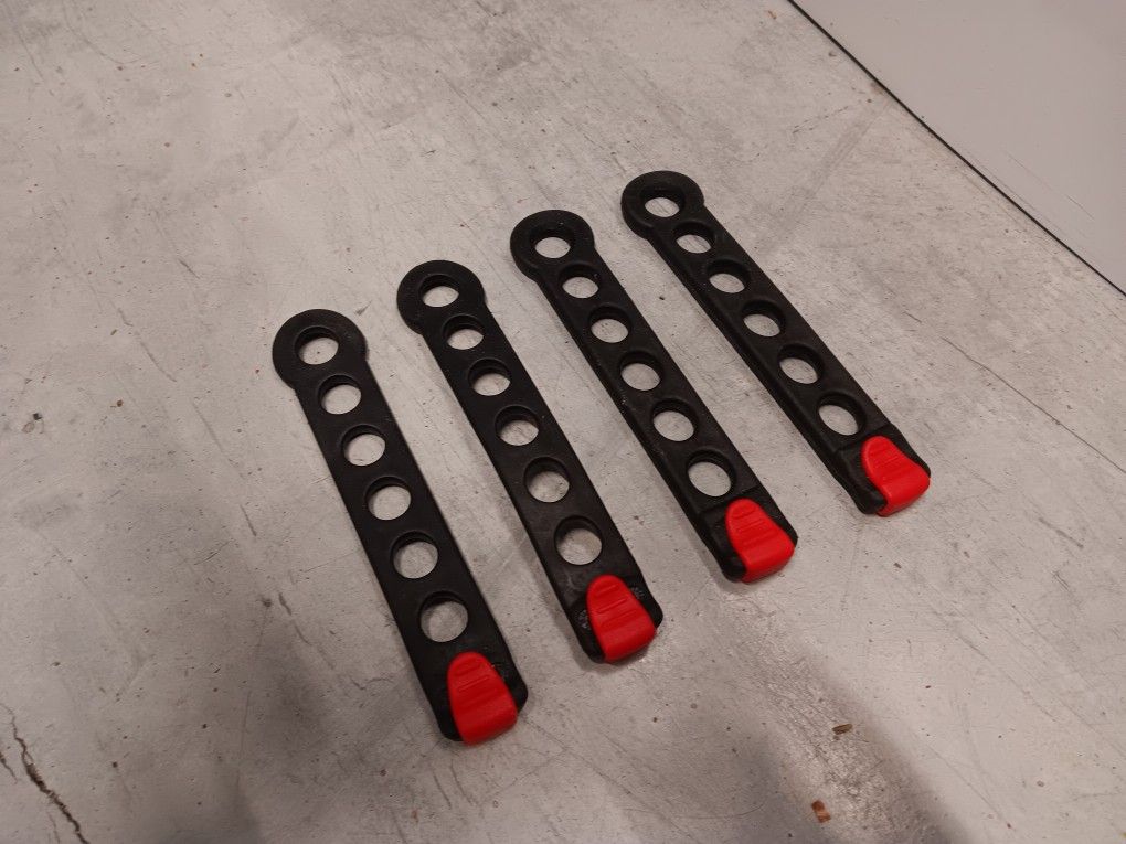 Extra straps for your Thule or other non-Yakima bike rack