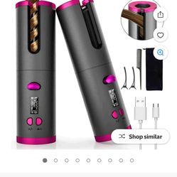 Cordless Curling Iron USB Charge