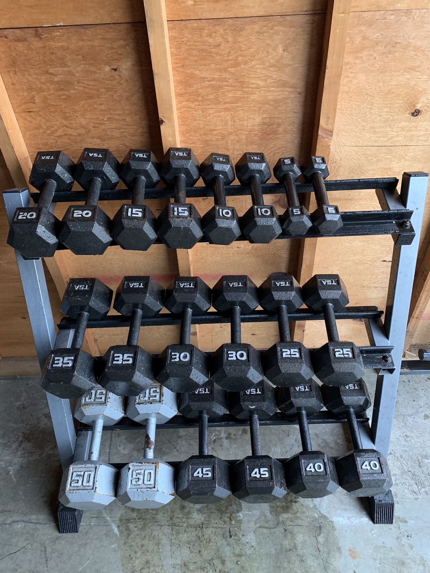 Dumbbell Set (5-50lbs)