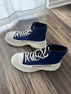 Alexander McQueen Canvas High Top (Size 46)