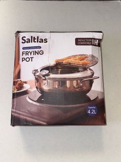 Saltlas frying pot