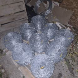 $120 A Roll Barbe Wire 