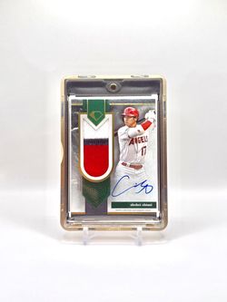 2024 diamond icons shohei ohtani auto patch /25