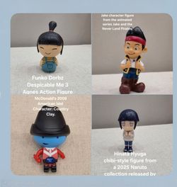 🎀 Assorted Collectible Figures – 4 for $4