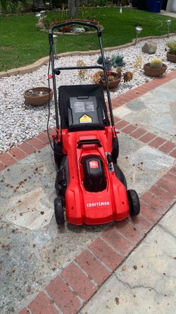 Lawnmower, electric craftsman
