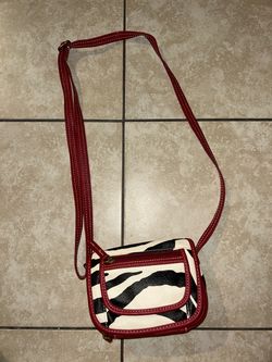 Y2K Zebra Mini Purse