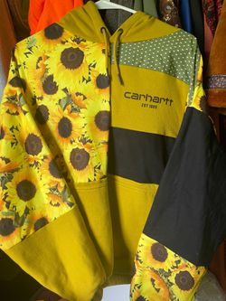 Sunflower Carhartt hoodie
