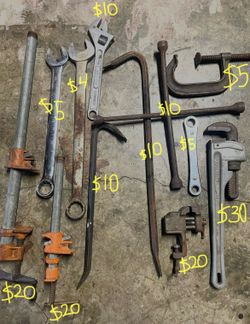Vintage Hand Tools and Clamps