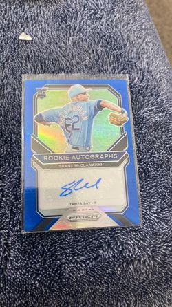 Shane McClanahan Panini Prizm Rookie Autograph Card