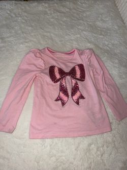 Bow long sleeve shirt