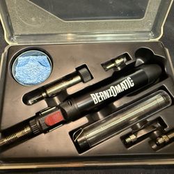 Bernzomatic Micro Torch Kit Butane Solder Iron Never Used