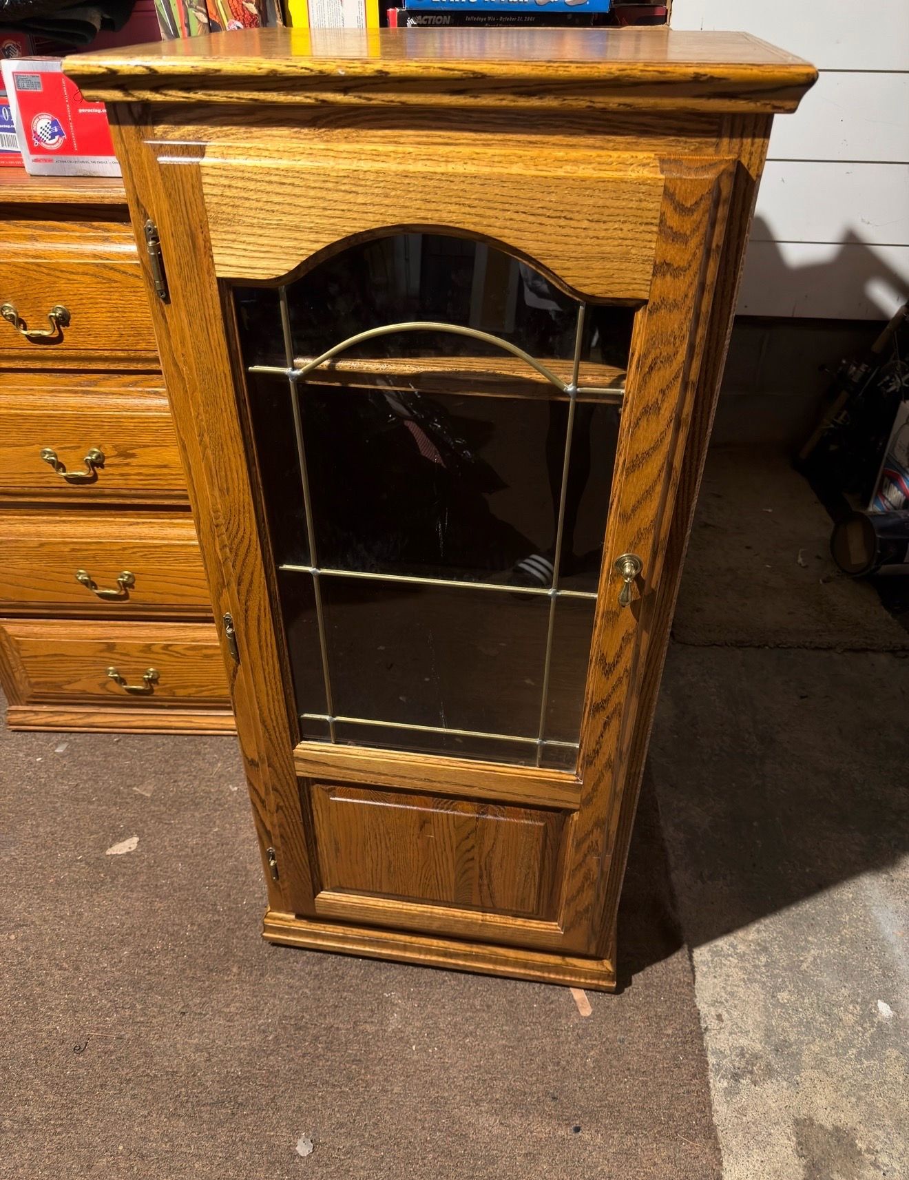 Solid wood cabinet