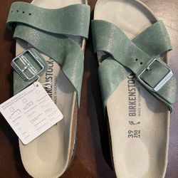 NIB BIRKENSTOCK SIENA SUEDE LEATHER 8-8.5