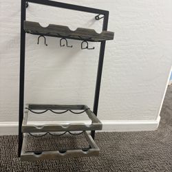 Wall Mounted Wine Rack 