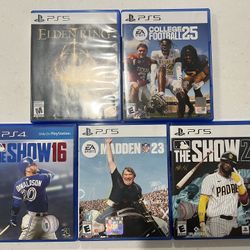 PS5 and PS4 games $65 for all