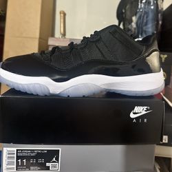 Men Jordan Retro 11 Low Size 11 Space Jam