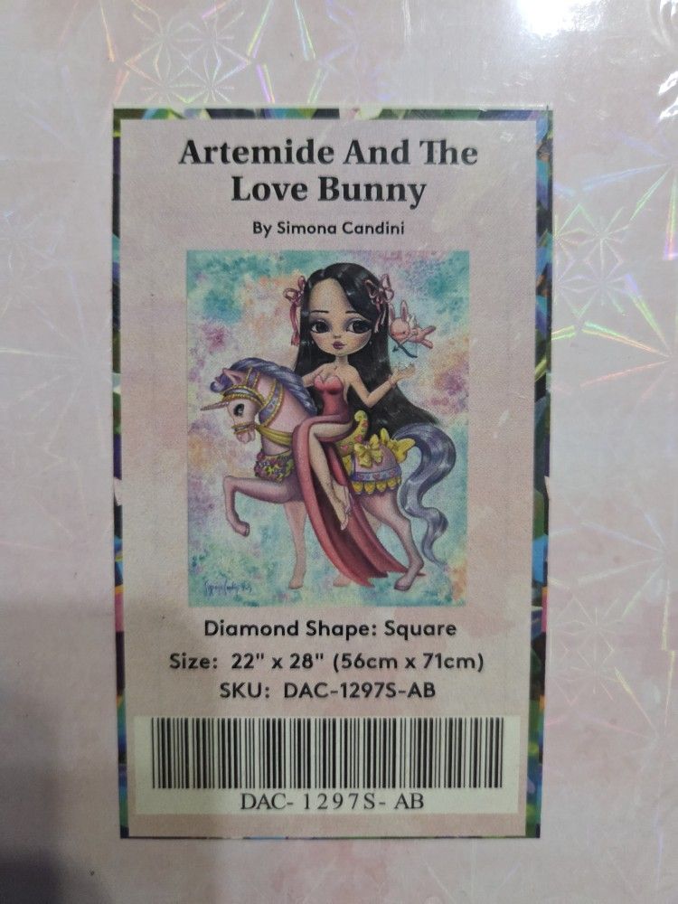 Diamond Art Club Artemide And The Love Bunny