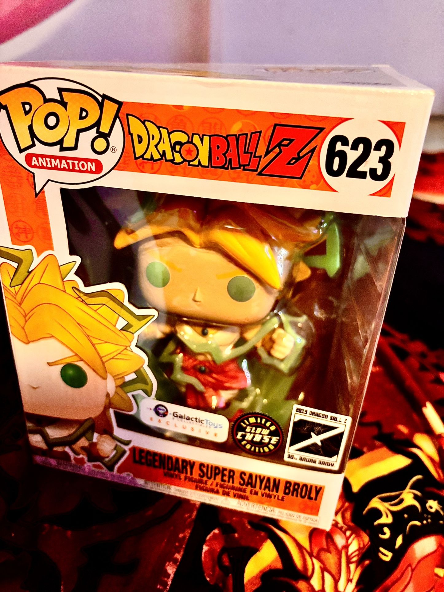 Broly Funko Pop Dragon Ball Animation Super Saiyan Broly Pop