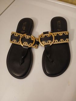 Lottini women's leather sandals