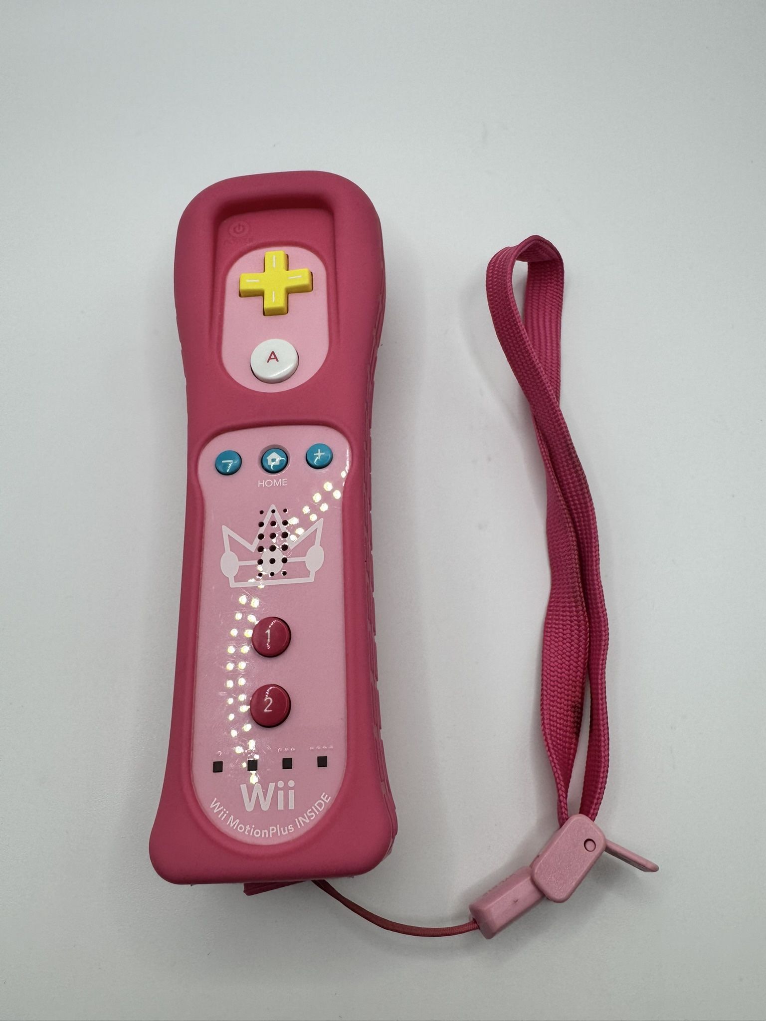 Princess Peach Wii Mote with Motion Plus Inside
